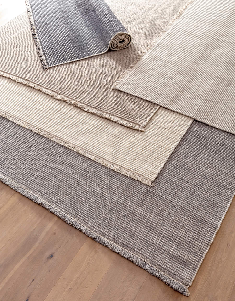 素几系列——印度手工羊毛+棉地毯