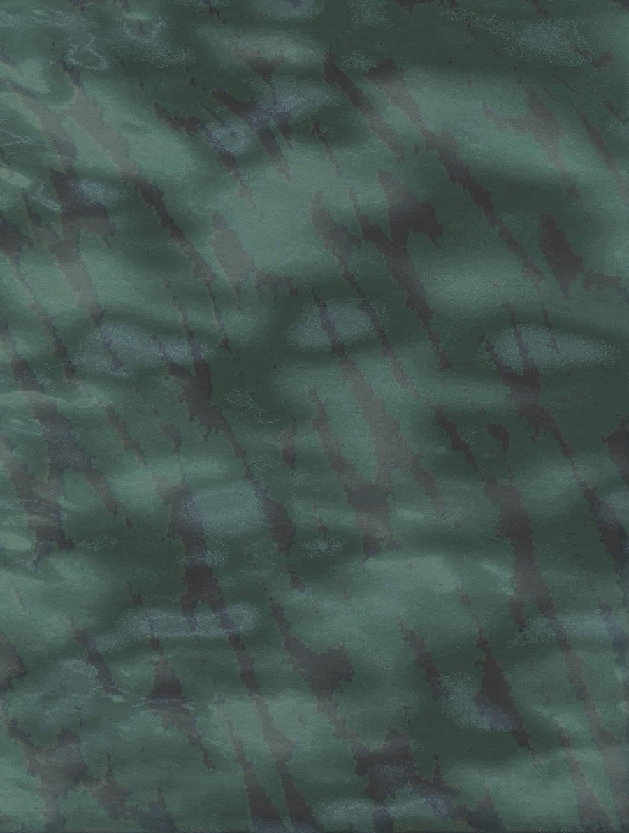 现代中式绿灰色不规则图案地毯贴图