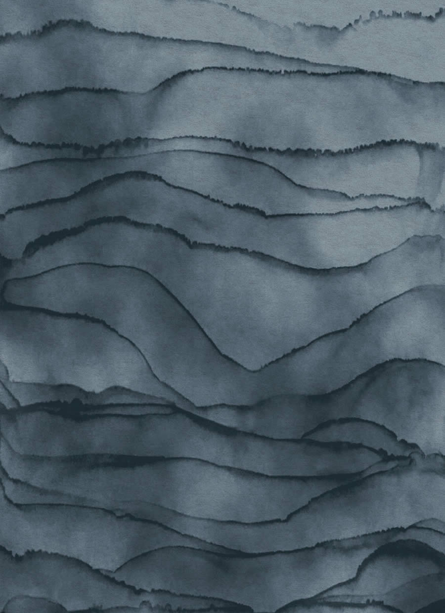 新中式墨灰色梯田纹理图案地毯贴图
