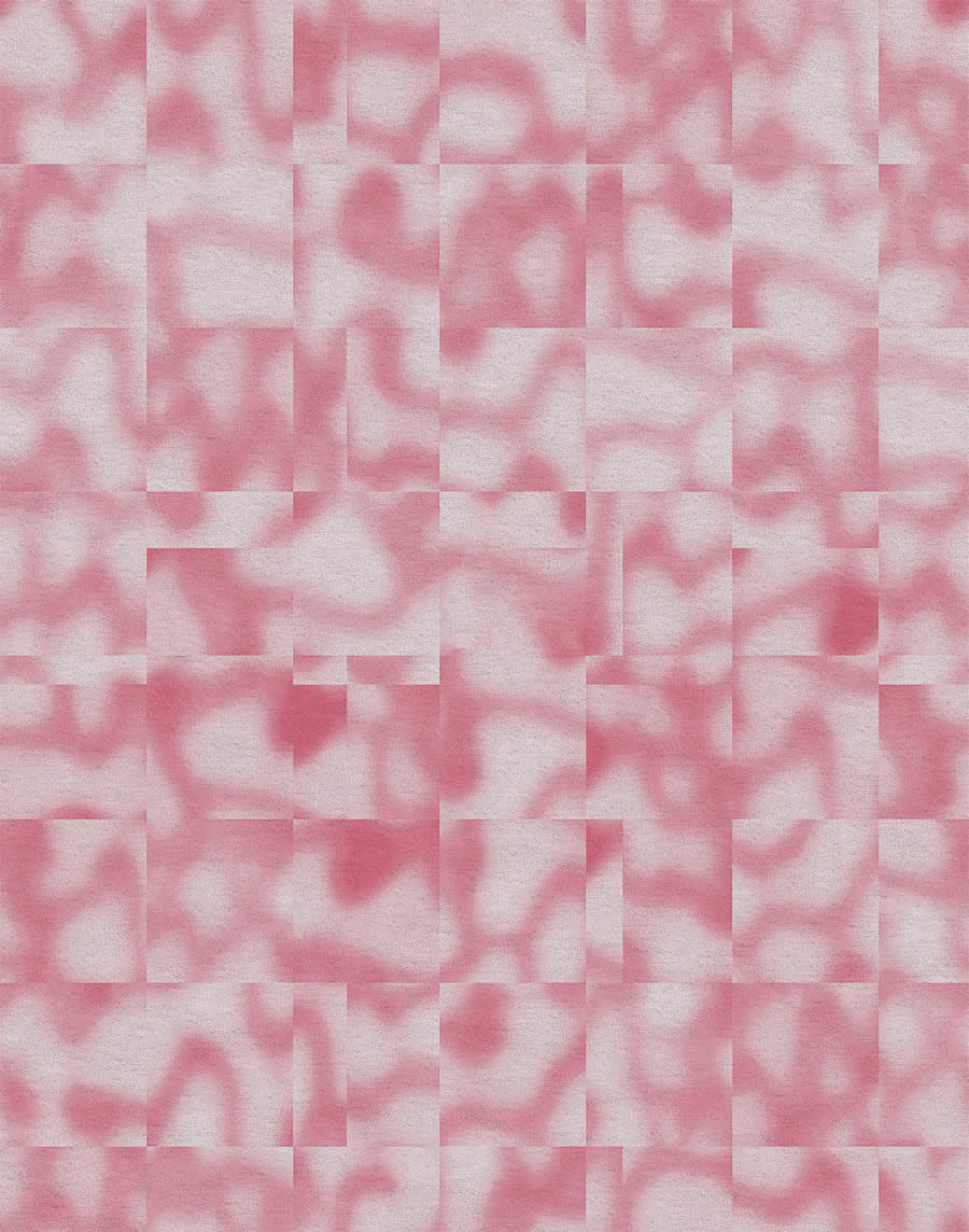 现代创意粉色抽象渐变纹理图案地毯贴图