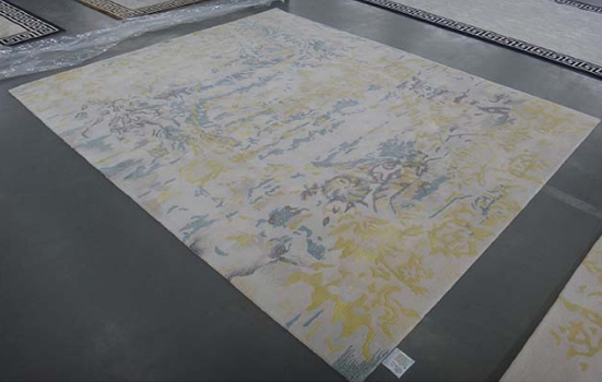 云织设高端定制地毯实物照案例