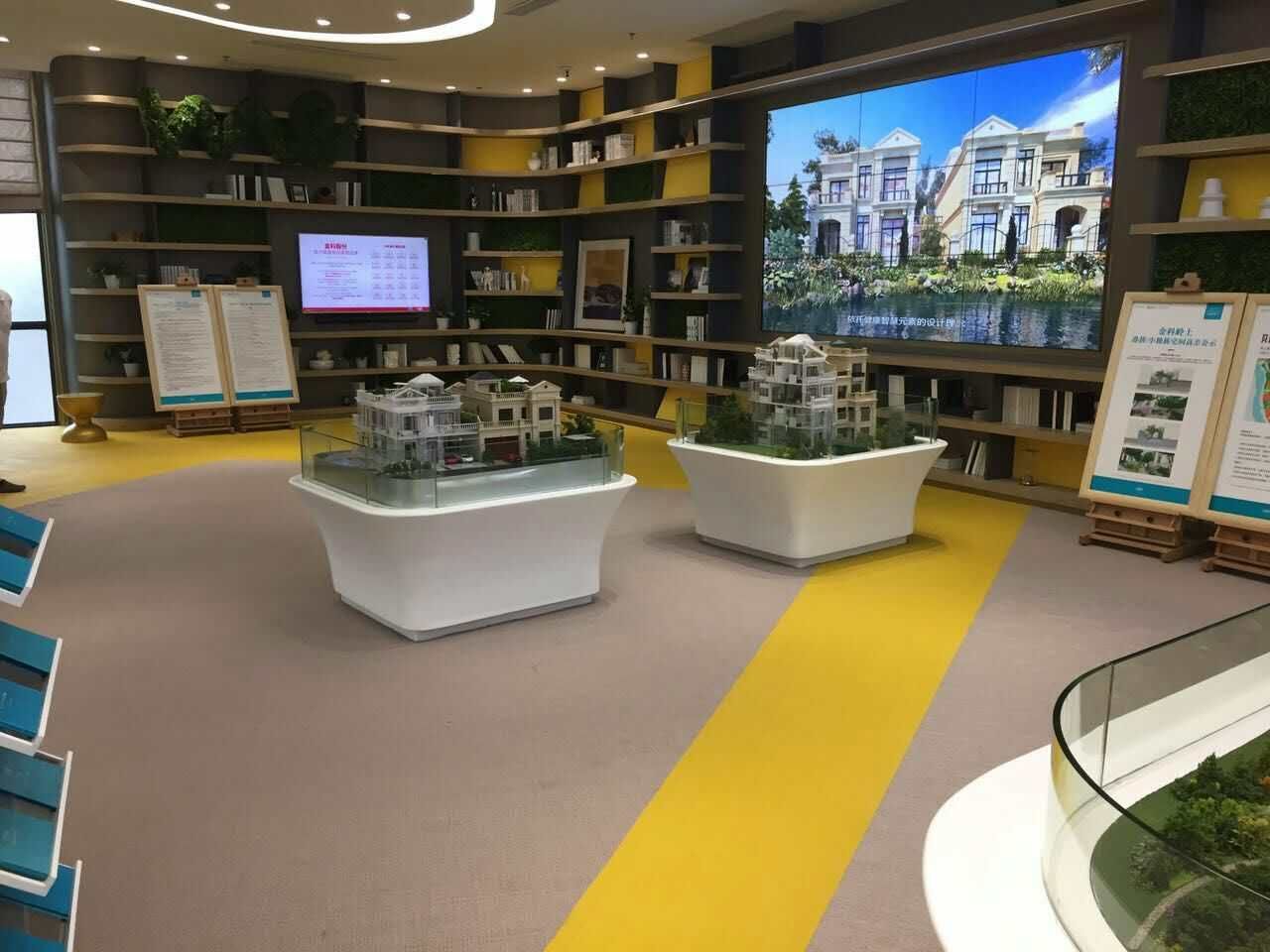 机器PVC编织工程地毯案例